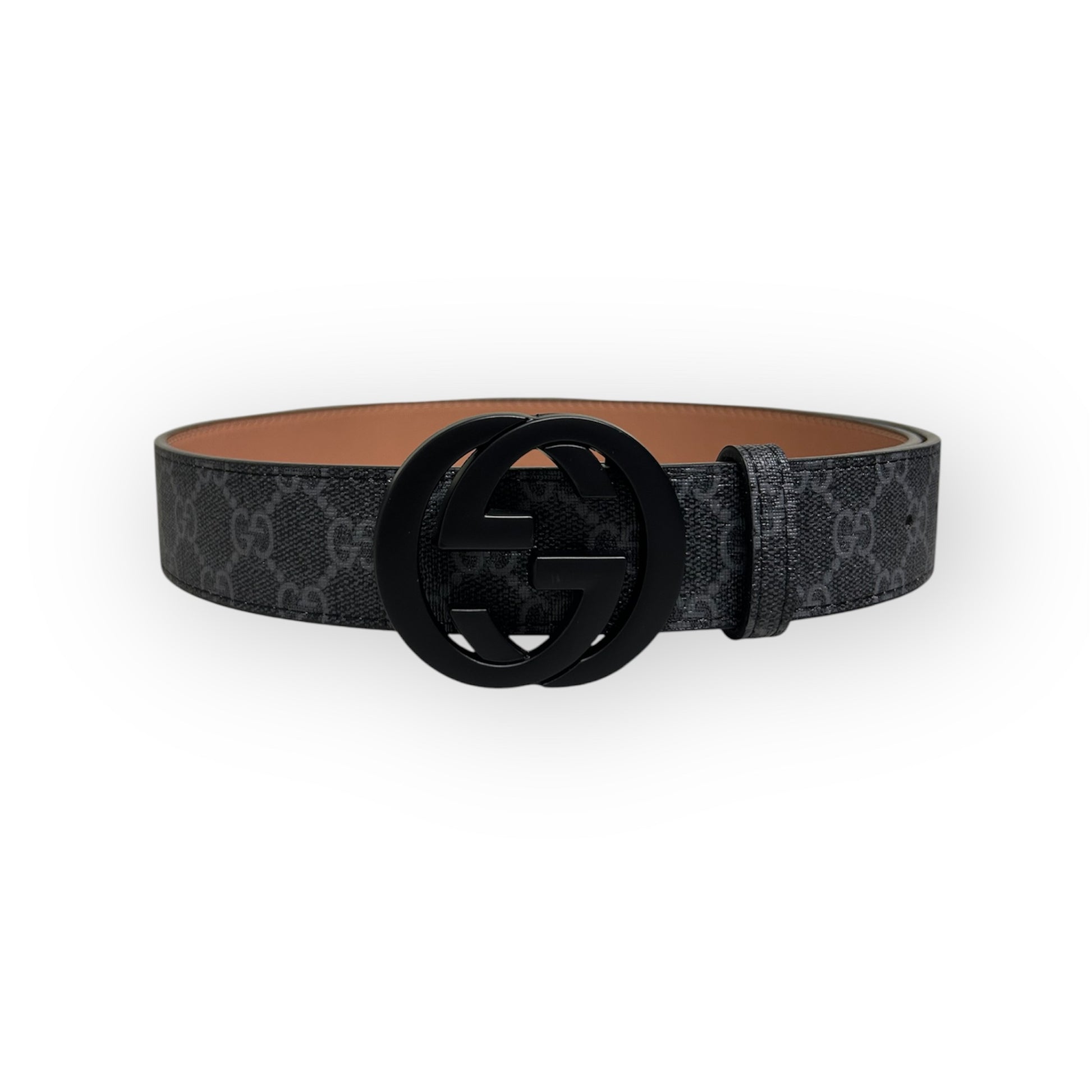 Gucci Black Belt Black Buckle "Marmont"