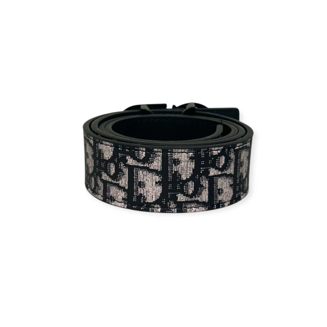 Dior Beige Belt Black Buckle "Monogram"