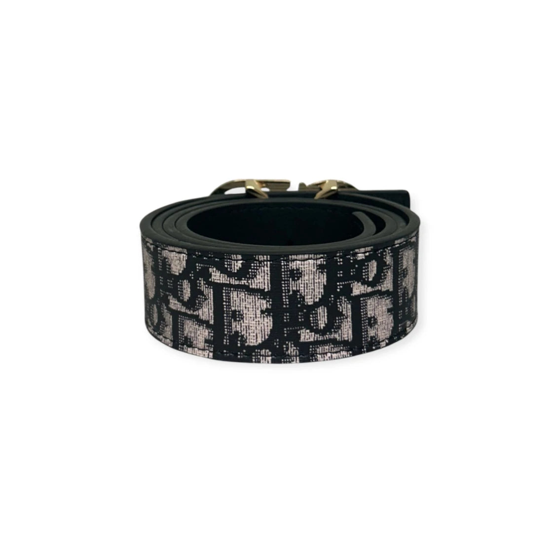 Dior Beige Belt Gold Buckle "Monogram"