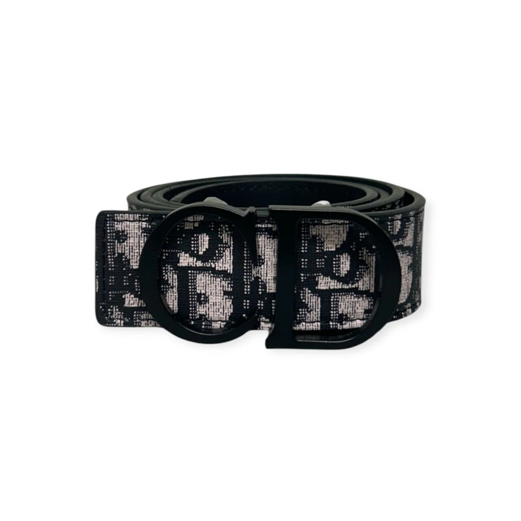 Dior Beige Belt Black Buckle "Monogram"